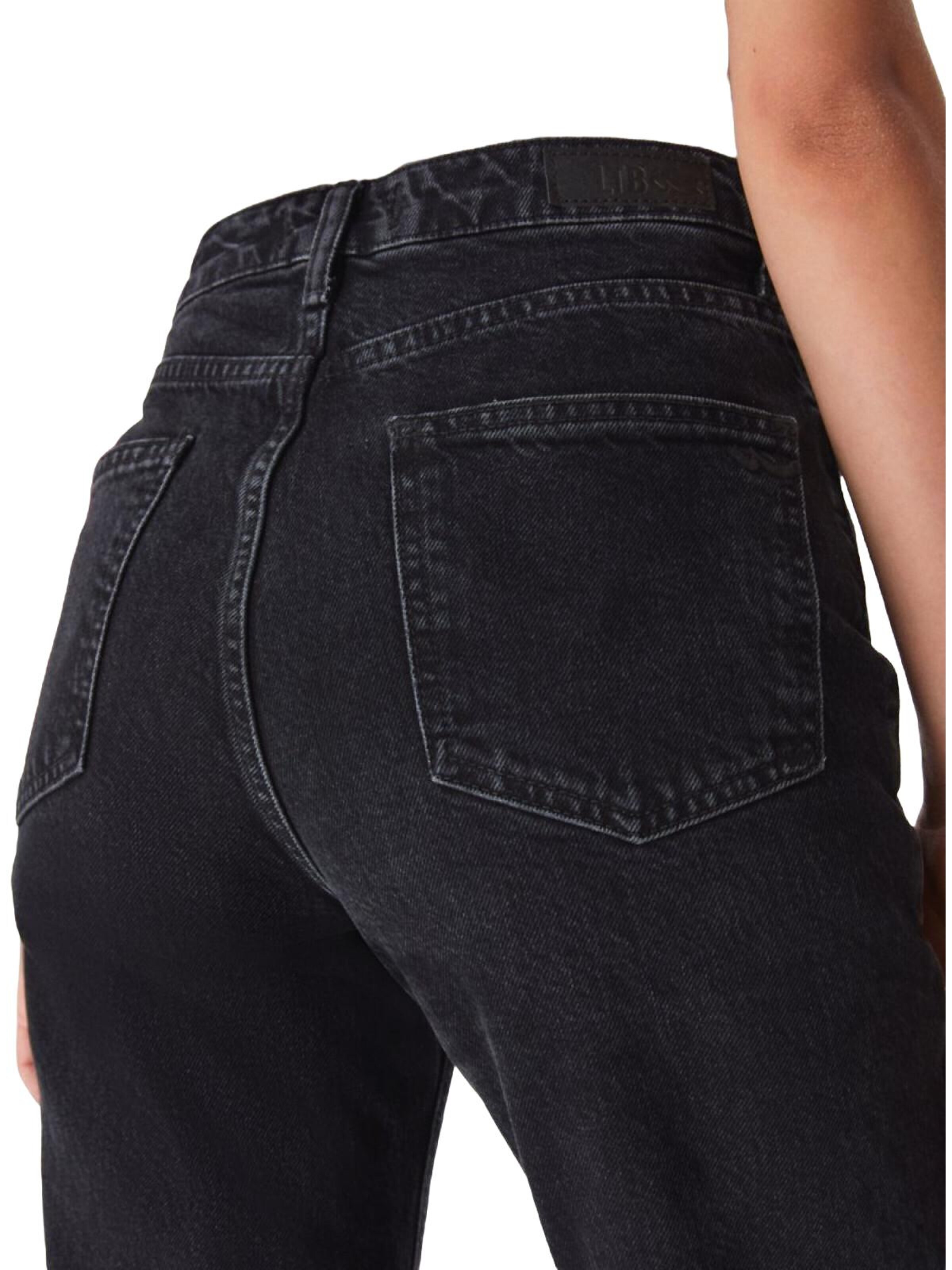 LTB Jeans - regular Vaquero 'LTB Jeans Damen Betiana High Waist Straight Leg Jeanshose' en negro