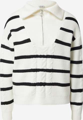 Pimkie Sweater in White: front