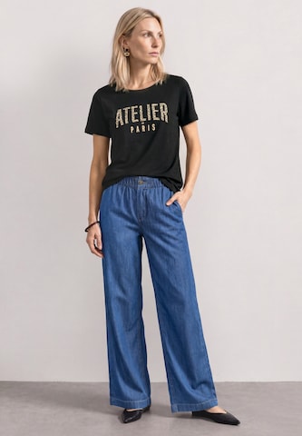 STREET ONE Shirt in Black