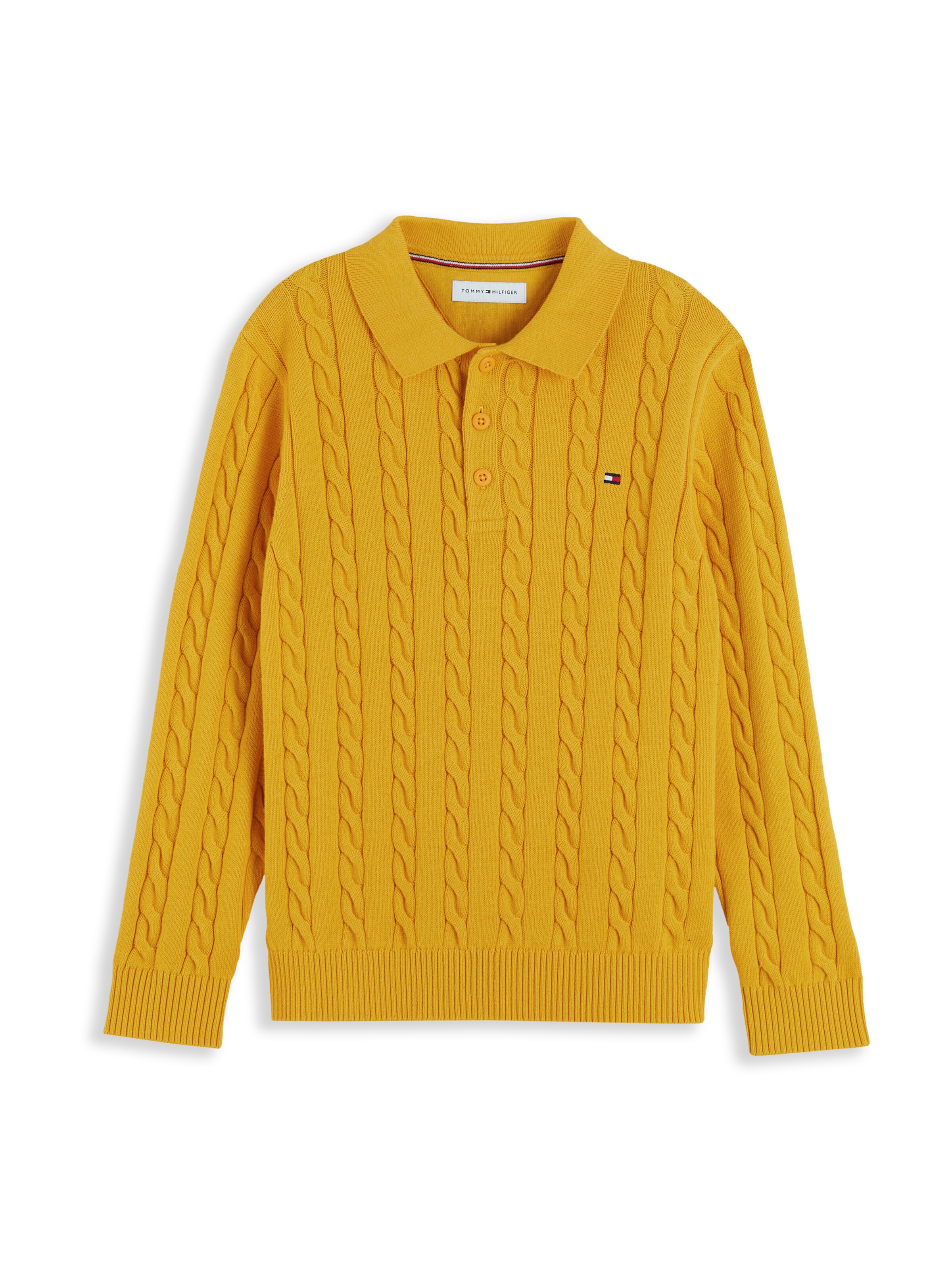 TOMMY HILFIGER Pullover in Gelb: Vorderseite