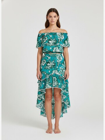 Haut Miss June en bleu