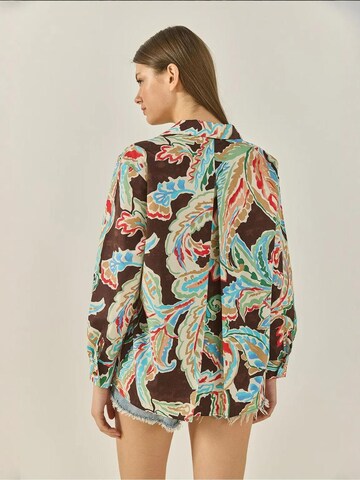 Bianco Lucci Bluse in Mischfarben