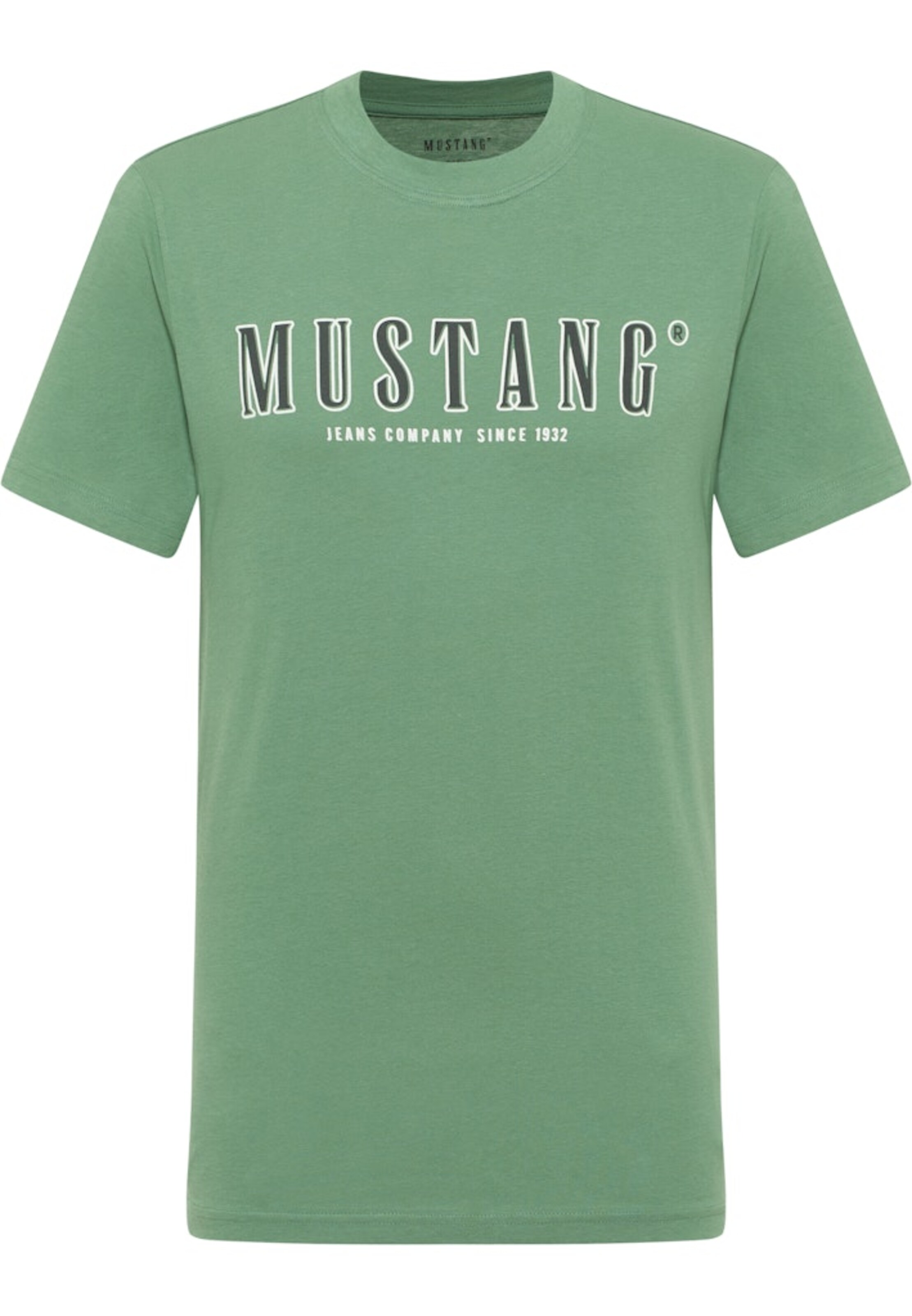 MUSTANG Shirt 'Austin' in Green: front