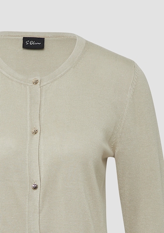 s.Oliver BLACK LABEL Strickjacke in Beige