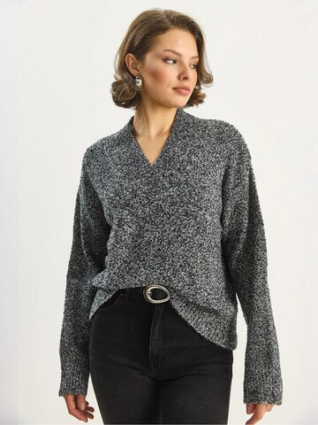 Bianco Lucci Pullover in Schwarz
