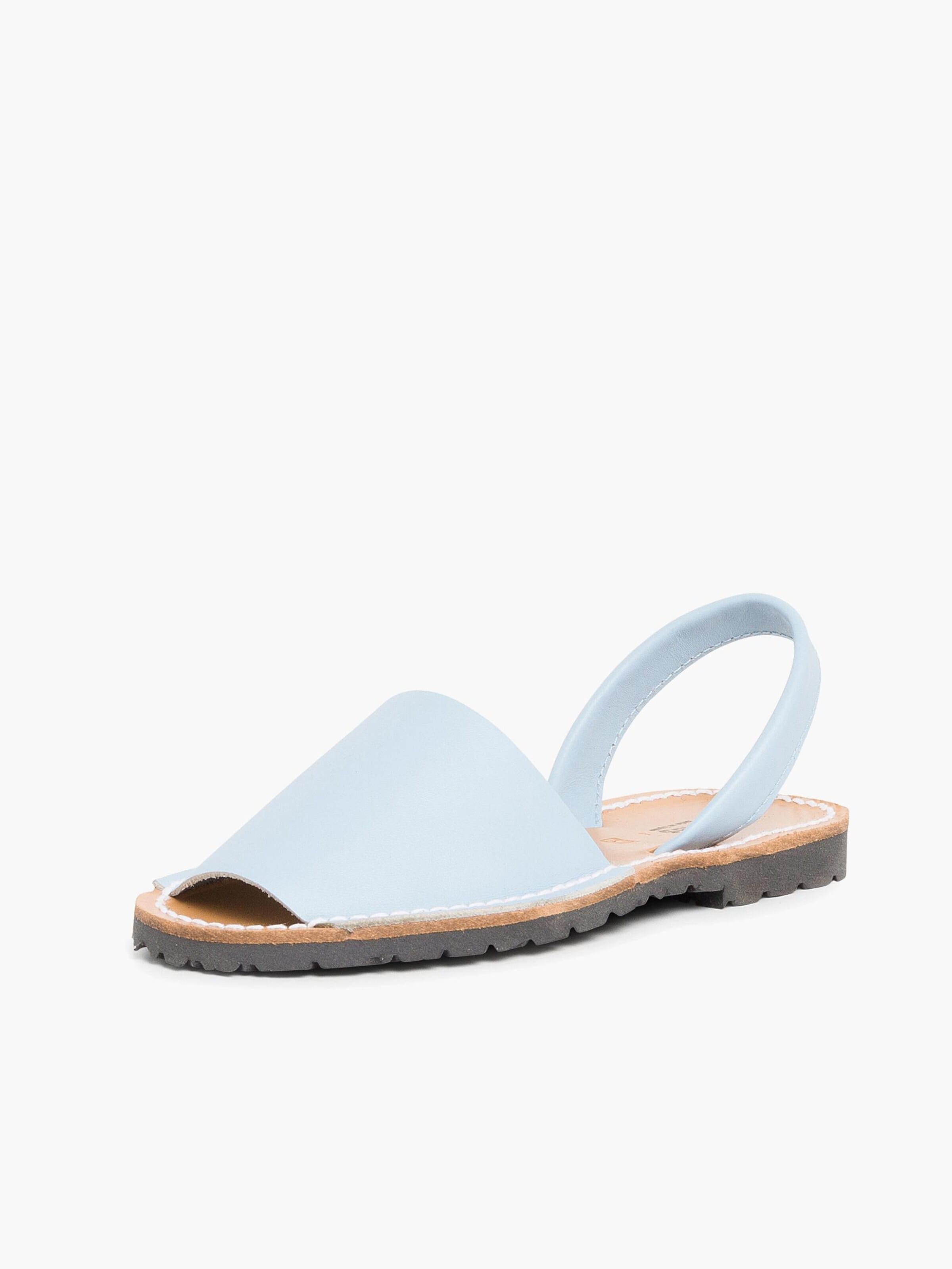 Pisamonas - Sandalias en azul: frente