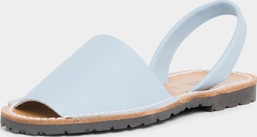 Pisamonas - Sandalias en azul: frente