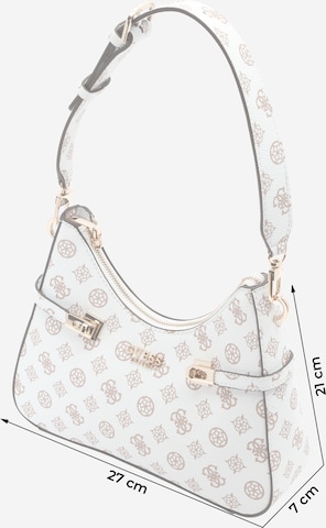 Sac bandoulière 'LORALEE' GUESS en blanc