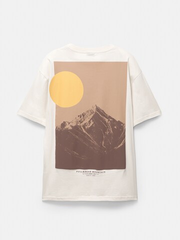 Pull&Bear T-Shirt in Weiß