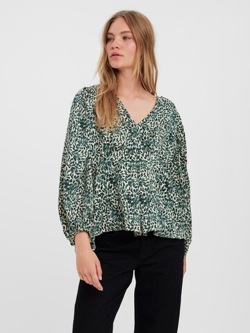 VERO MODA Blouse 'Loe' in Beige: front