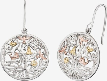 Engelsrufer Earrings 'Lebensbaum' in Silver: front