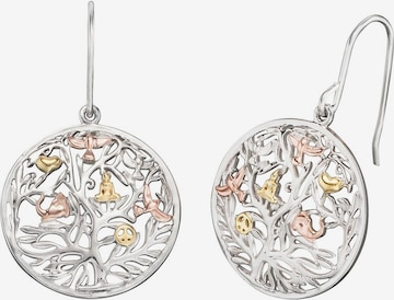 Engelsrufer Earrings 'Lebensbaum' in Silver: front