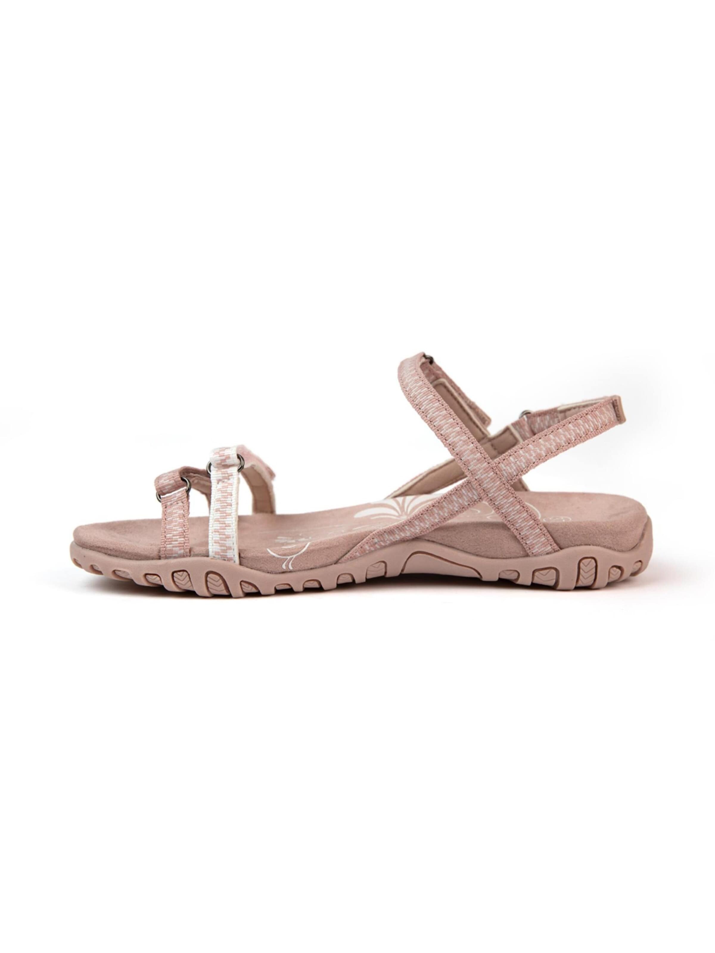 Sandales de randonnée Izas en rose : devant
