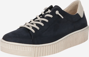 GABOR Sneakers laag in Blauw: voorkant