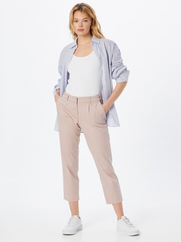 BRAX Regular Pleat-front trousers 'Maron' in Purple