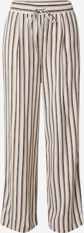 VERO MODA Pleat-Front Pants 'JESMILO' in Beige: front