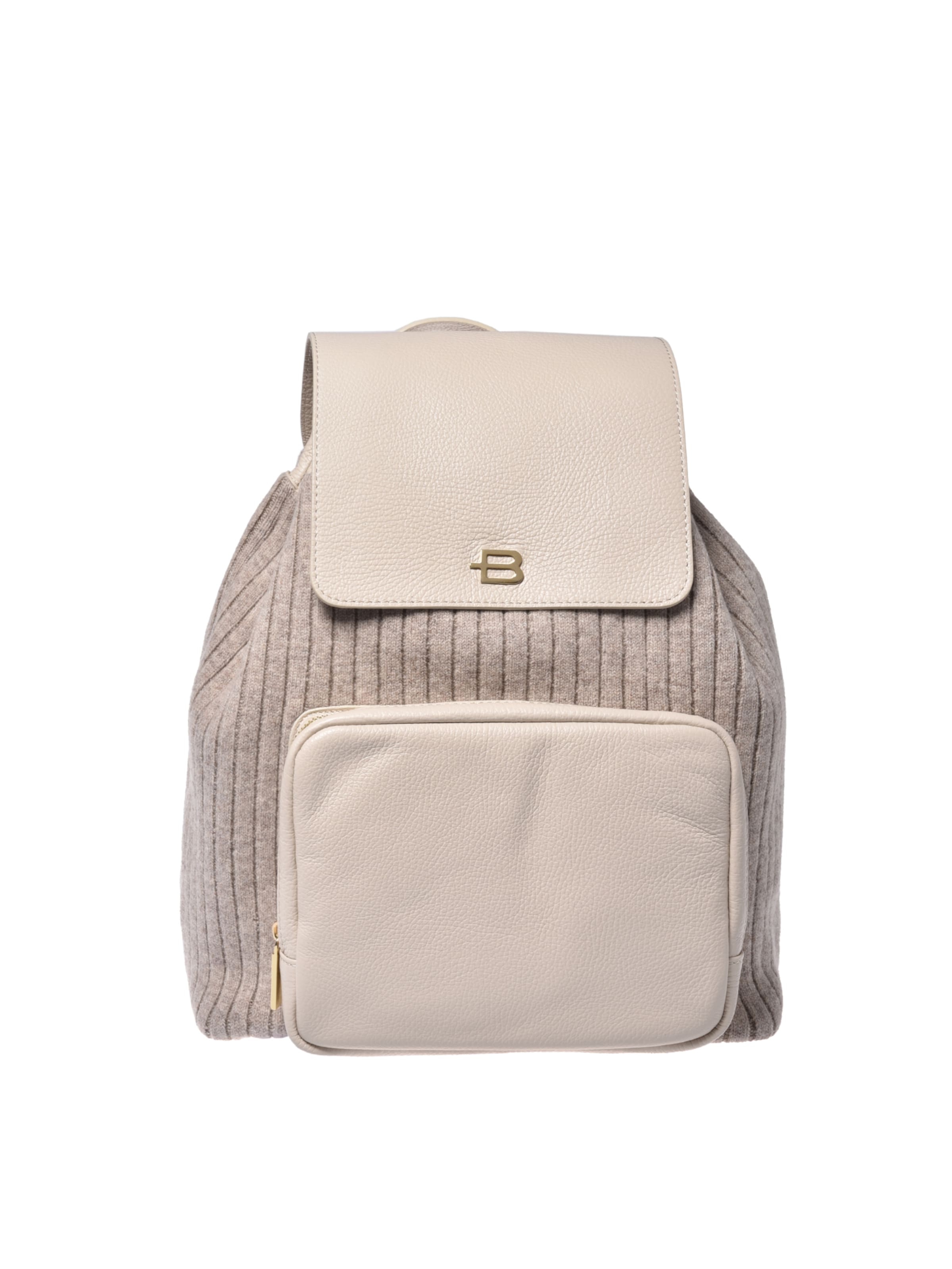 BALDININI Rucksack in Beige: Vorderseite