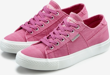 Baskets basses Elbsand en rose : devant