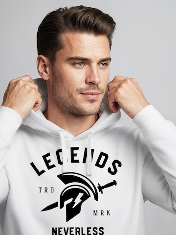 Neverless Sweatshirt 'Legends'‌‌‌‌‌‌‌‌ in Weiß