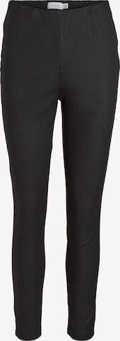 VILA Slim fit Leggings in Black: front