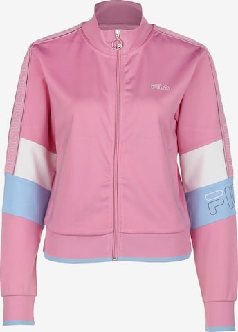 Veste de sport 'MAGNOLIA' FILA en rose : devant