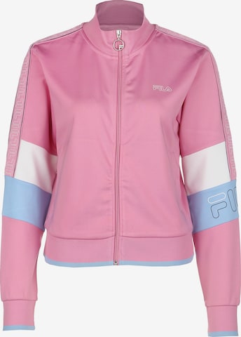 FILA Athletic Jacket 'MAGNOLIA' in Pink: front