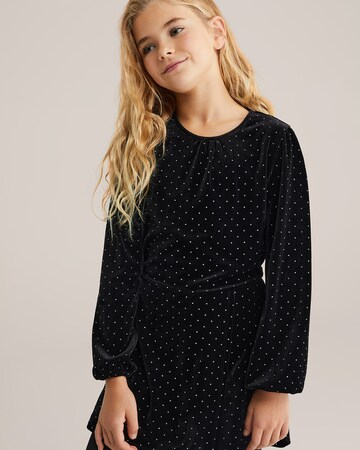 WE Fashion Dungarees in Black