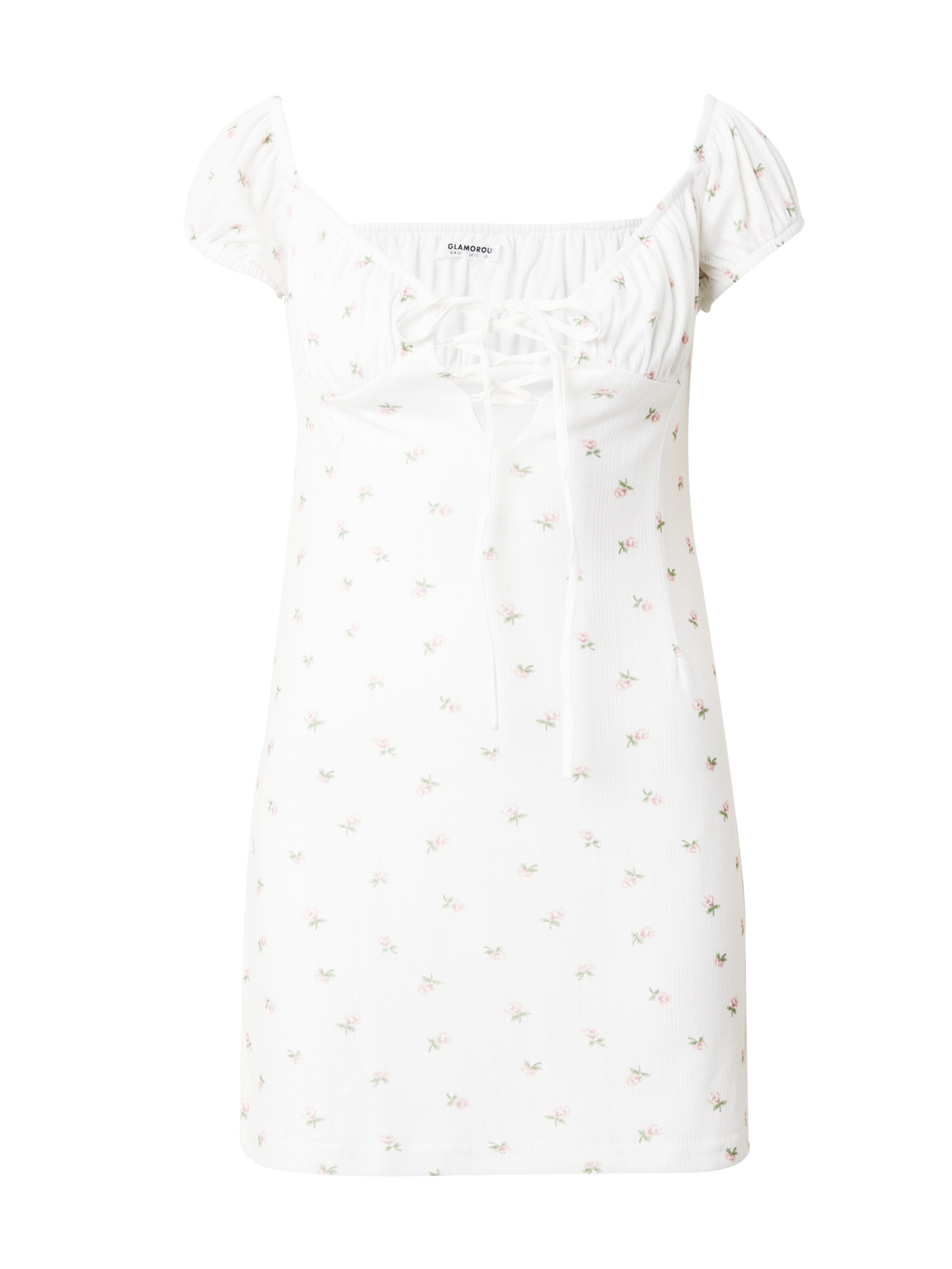 GLAMOROUS Платье в Белый: спереди