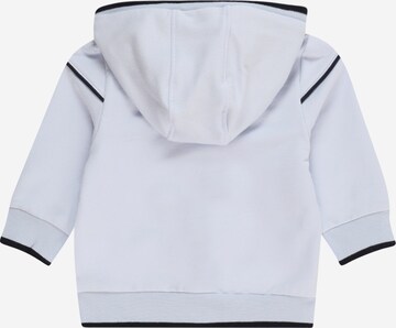 BOSS Kidswear - Sudadera con cremallera en azul