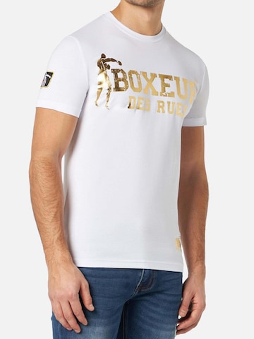 Boxeur des Rues Shirt 'T-Shirt Boxeur Street 2' in Weiß