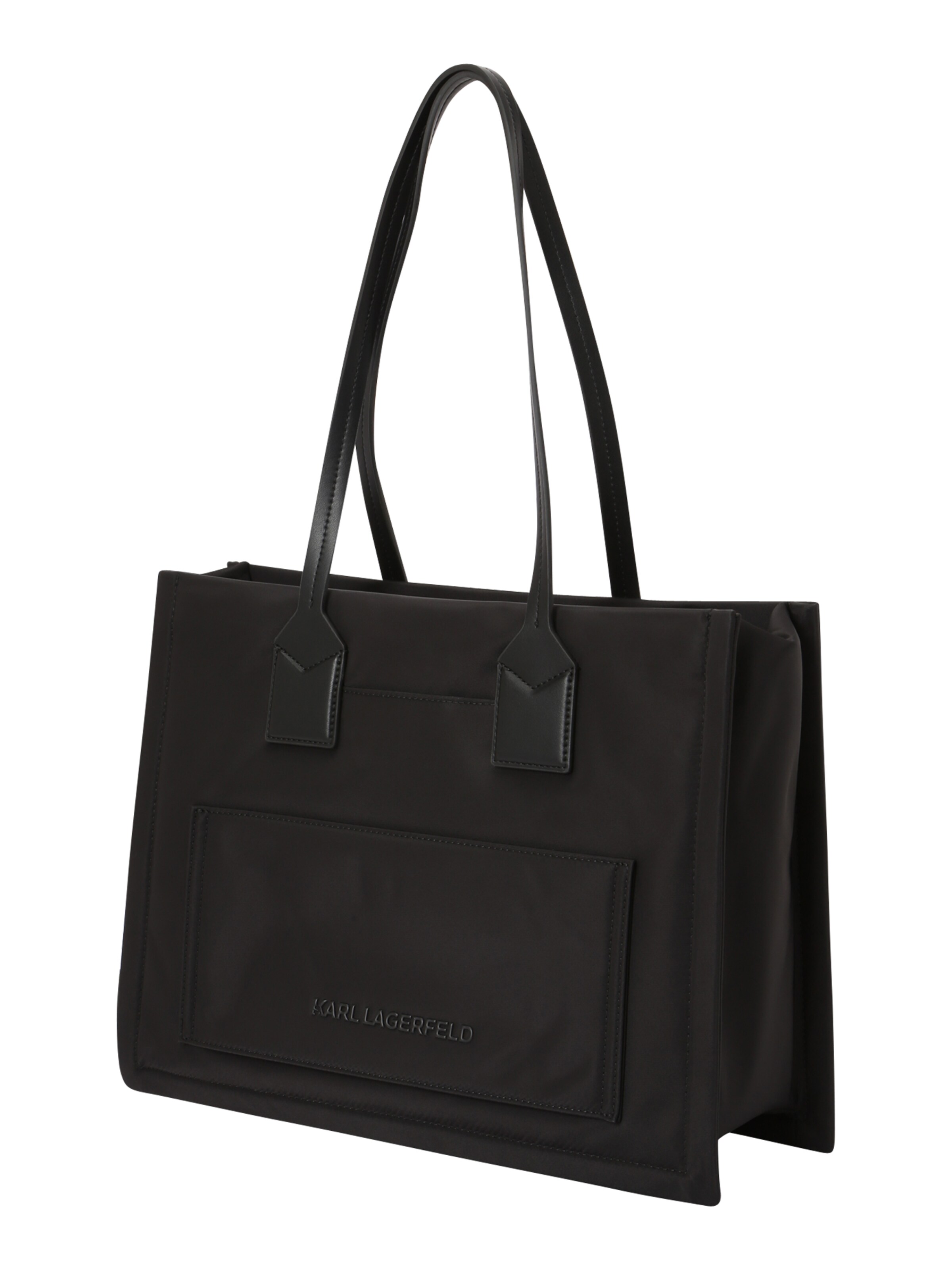 Shopper 'Ikon' di Karl Lagerfeld in nero