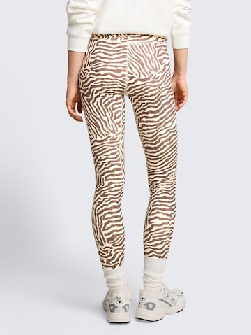 TOM TAILOR DENIM Skinny Leggings in Braun