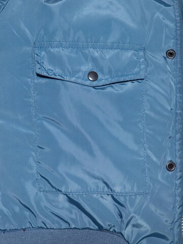 Queen Kerosin Winter Jacket 'Aspen Winter Park' in Blue