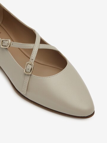 Ballerines 'Bel' LOTTUSSE en gris