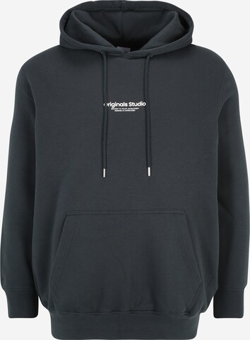 Jack & Jones Plus Sweatshirt 'VESTERBRO' in Green: front