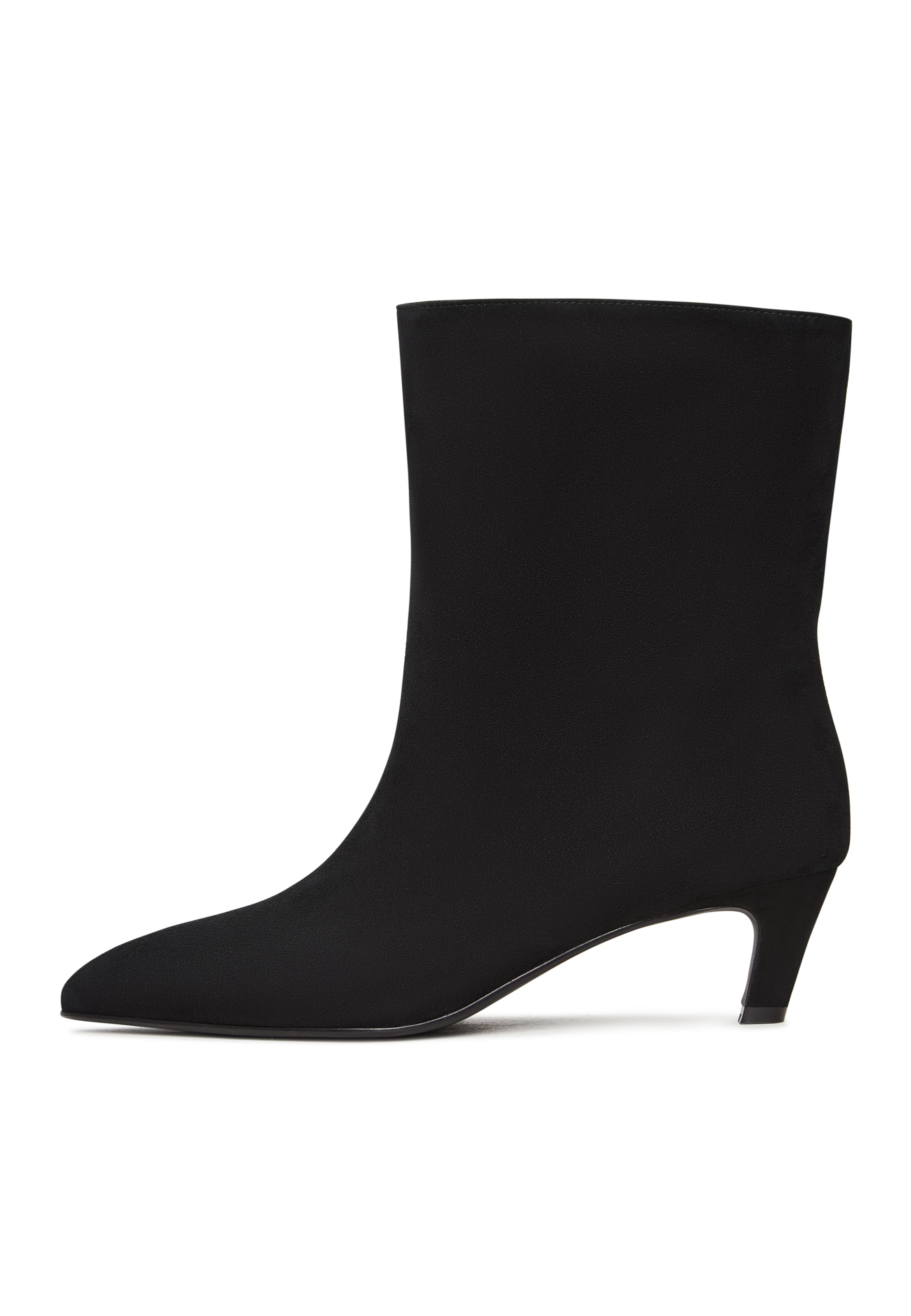 CESARE GASPARI Ankle Boots in Black: front