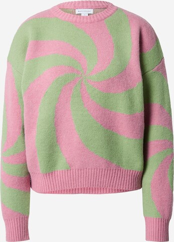 Pullover di Warehouse in verde: frontale