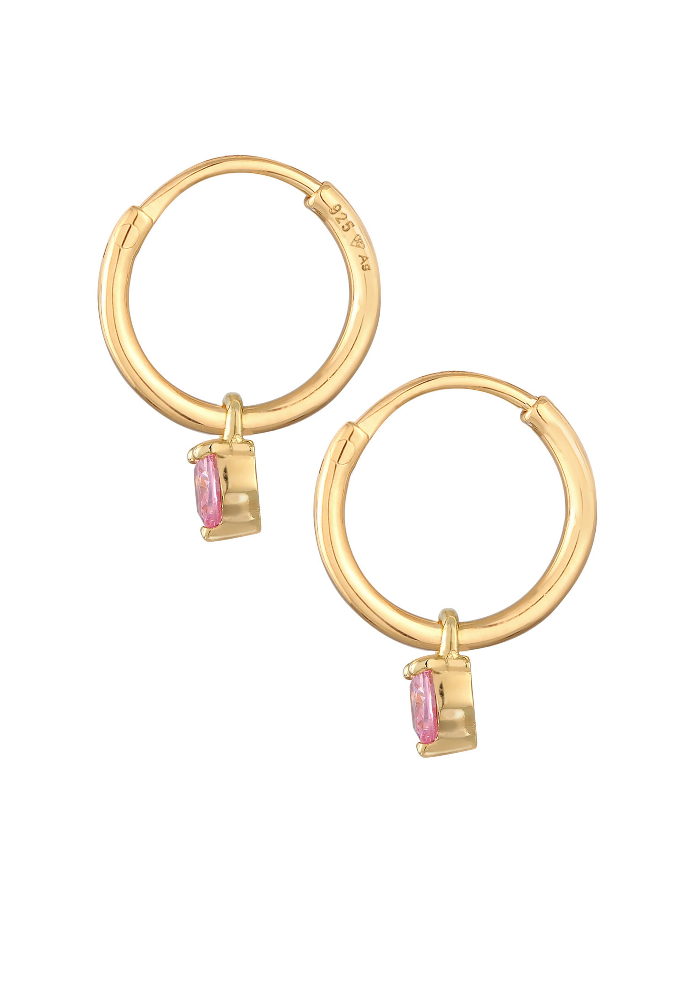 ELLI Oorbellen 'Herz' in Goud