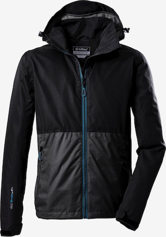 KILLTEC Outdoor jacket 'Trin' in Black: front