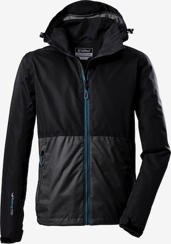 KILLTEC Outdoorjacke 'Trin' in Schwarz: predná strana