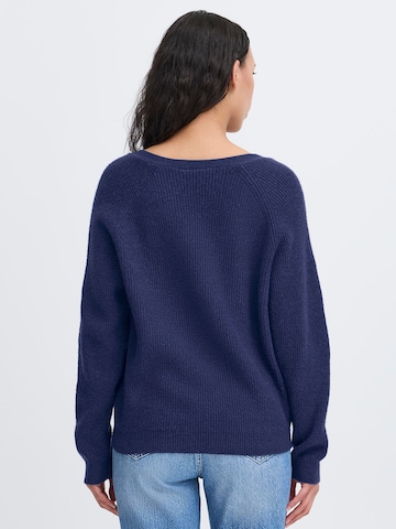 ICHI - Jersey 'IHDASILA' en azul