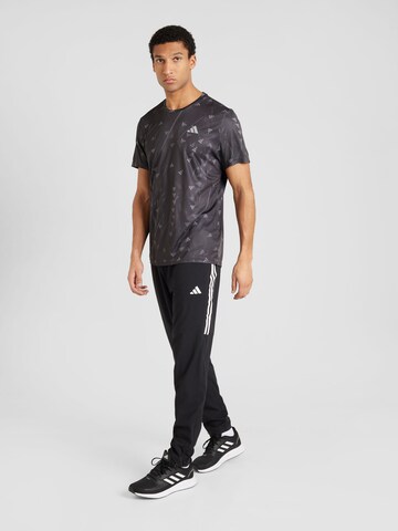 ADIDAS PERFORMANCE Performance shirt 'RUN IT' in Black