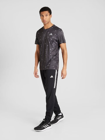 T-Shirt fonctionnel 'RUN IT' ADIDAS PERFORMANCE en noir