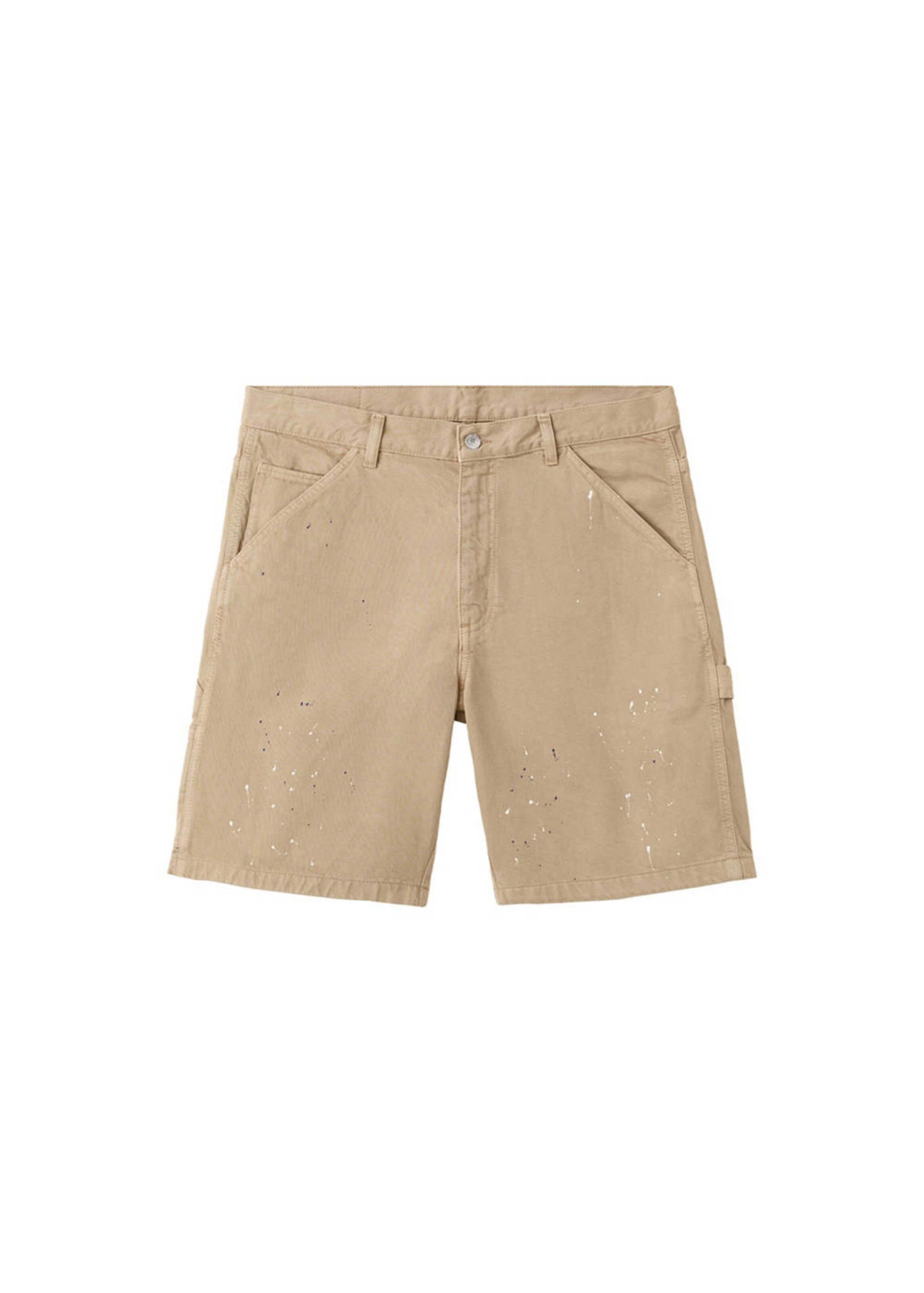 MANGO MAN Regular Chino Pants in Beige: front