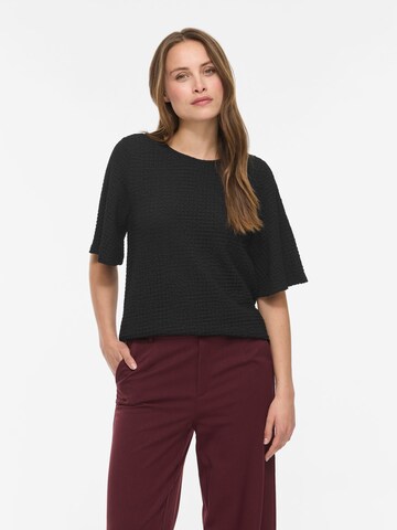 VILA Blouse 'VIBotta' in Zwart: voorkant