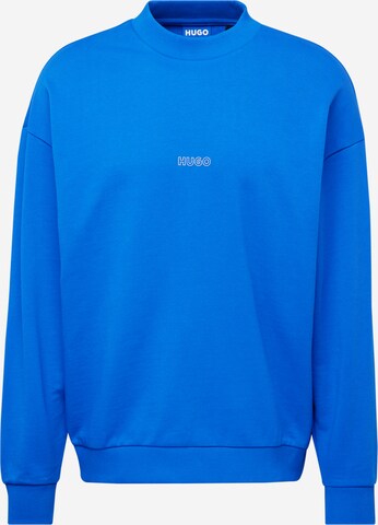 HUGO Sweatshirt 'Noriche' in Blau: predná strana