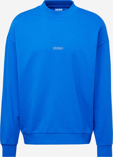 HUGO Sweat-shirt 'Noriche' en bleu marine / blanc, Vue avec produit