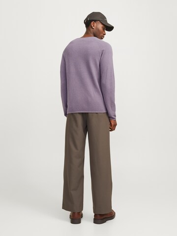 Regular fit Pullover 'JJEHill' di JACK & JONES in lilla