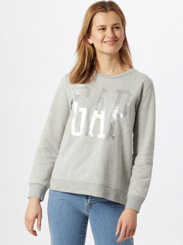 Sweat-shirt GAP en gris : devant