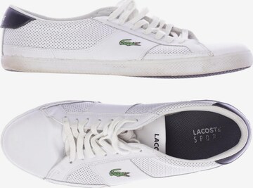 LACOSTE Sneaker 43 in Weiß: predná strana